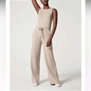 Spanx Cream Air Essentials Jumpsuit Sold out color size small petite
